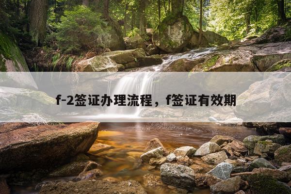 f-2签证办理流程，f签证有效期