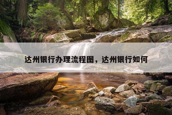 达州银行办理流程图，达州银行如何