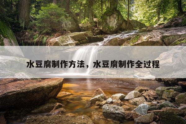 水豆腐制作方法，水豆腐制作全过程