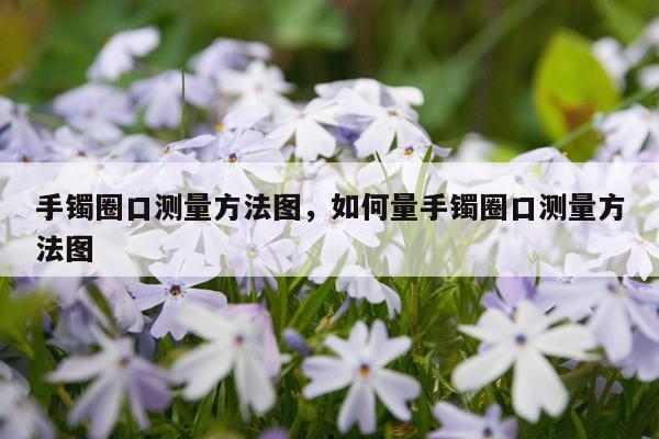 手镯圈口测量方法图，如何量手镯圈口测量方法图